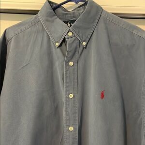 Polo by Ralph Lauren Blue Casual Button Down Shirt